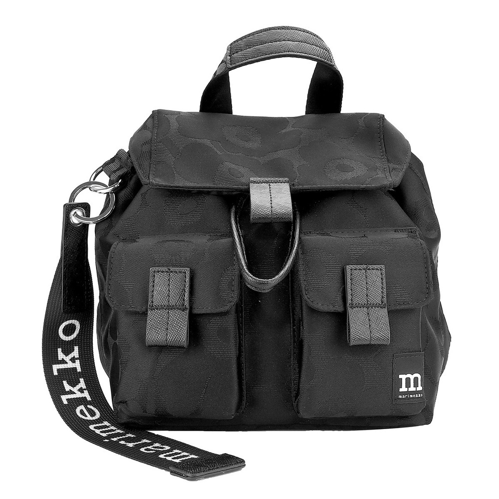 Marimekko Unikko Everything Backpack S Rucksack Black